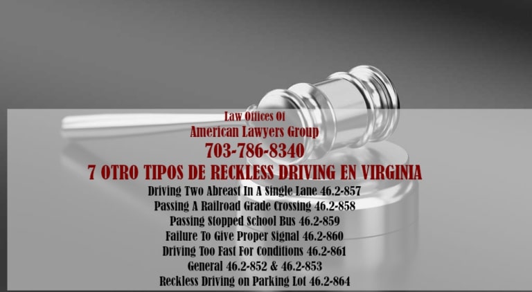 abogados para reckless driving en fairfax county virginia