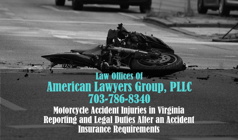 Lesiones por accidentes de motocicleta en Virginia